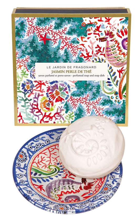 JASMIN PERLE DE THE SAPONE + PORTA SAPONE