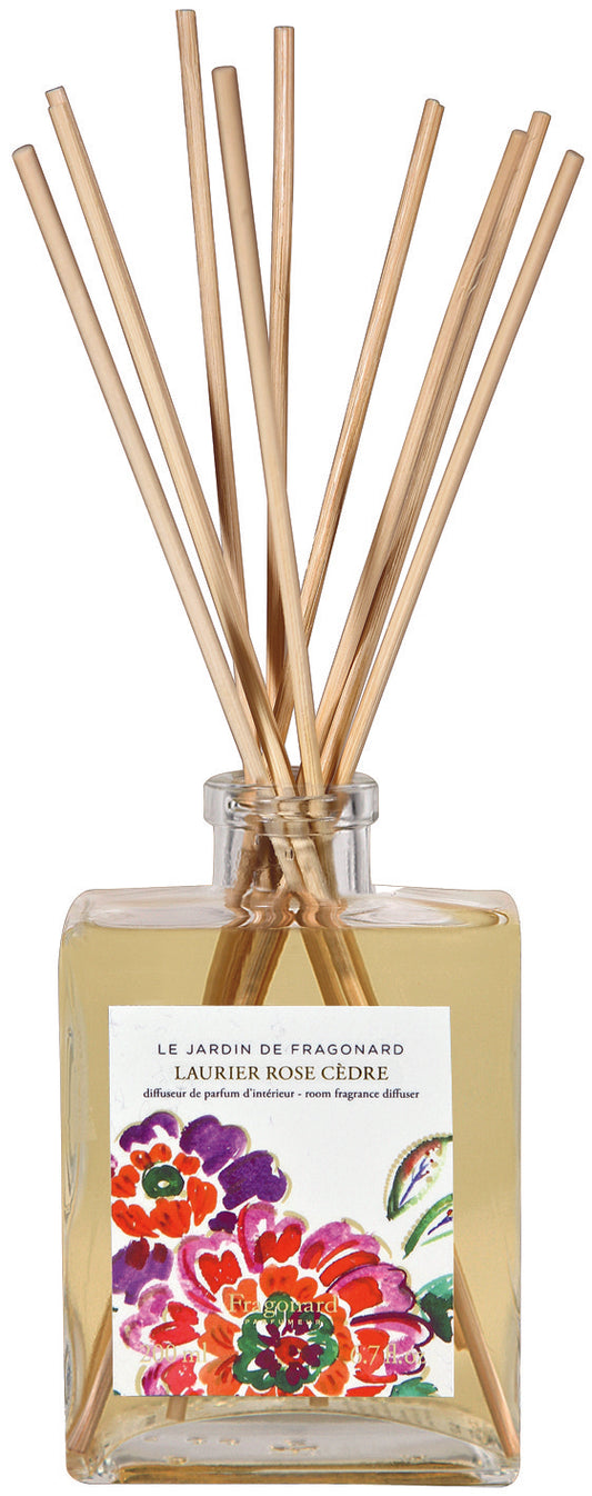 LAURIER ROSE CEDRE DIFFUSORE