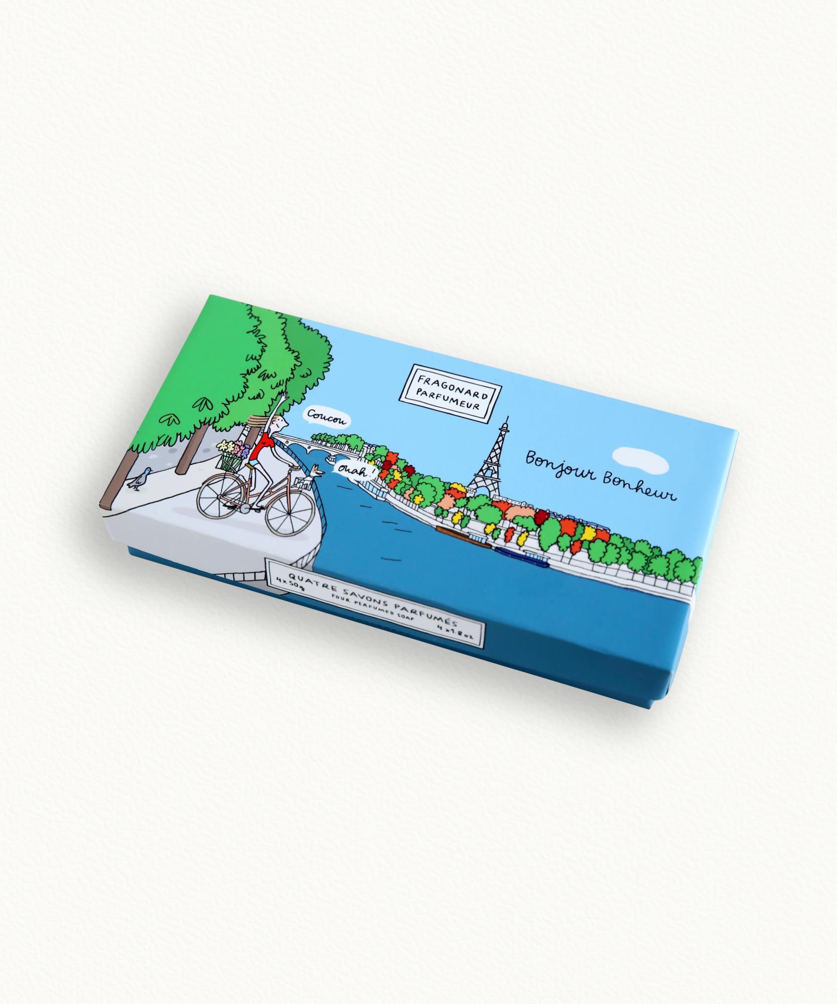 COFANETTO SAPONETTE BONJOUR BONHEUR